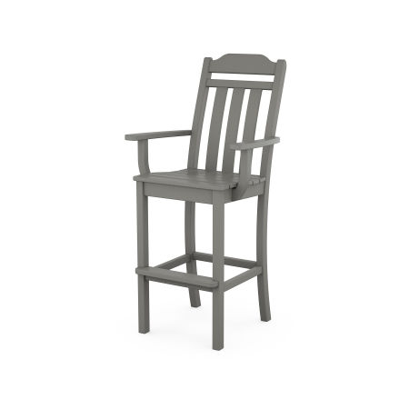 POLYWOOD Country Living Bar Arm Chair