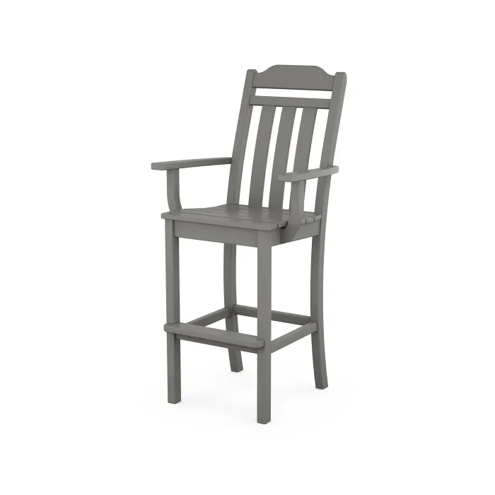 POLYWOOD Cottage Bar Arm Chair