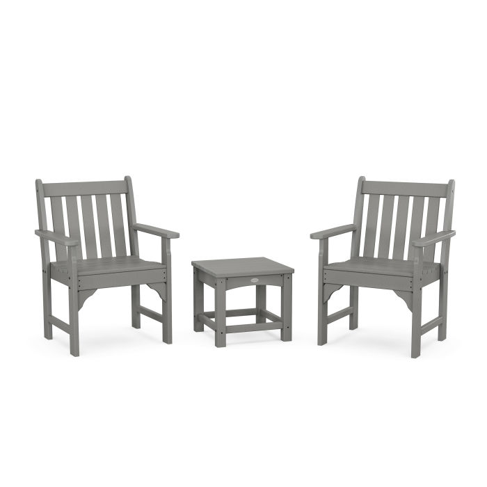 POLYWOOD Vineyard 3-Piece Garden Chair Set