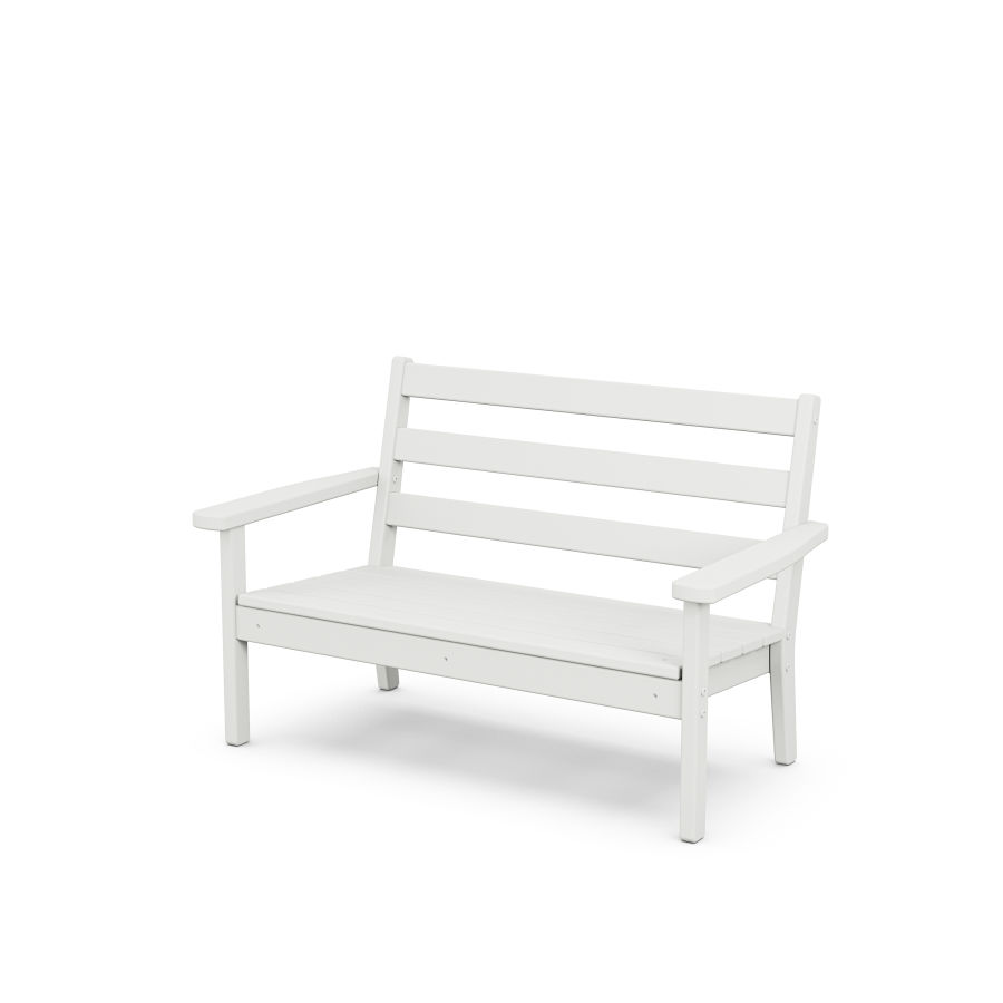 POLYWOOD Kids Lakeside Bench in White