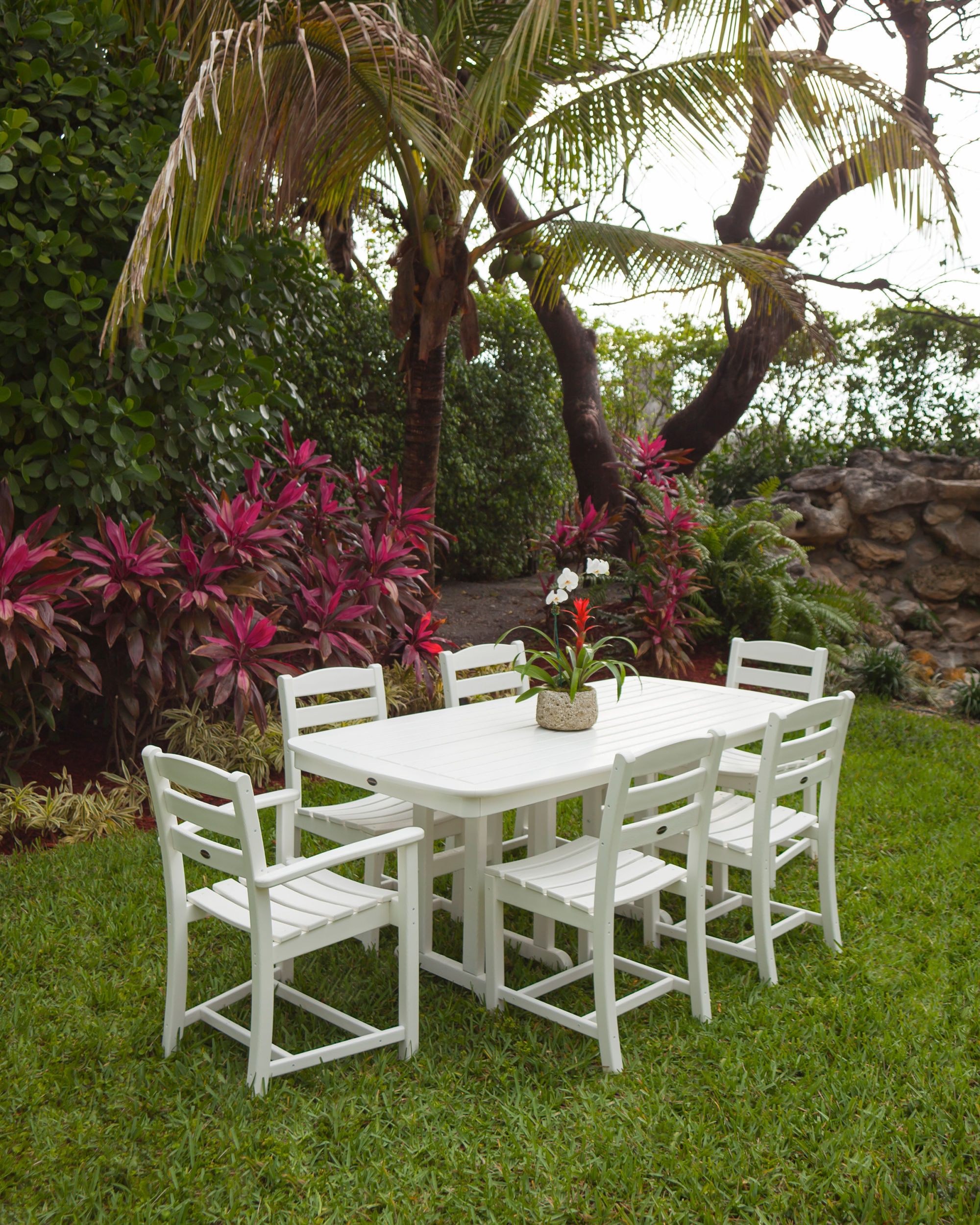 polywood la casa cafe garden dining set