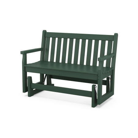 POLYWOOD Traditional Garden 48" Glider in Green