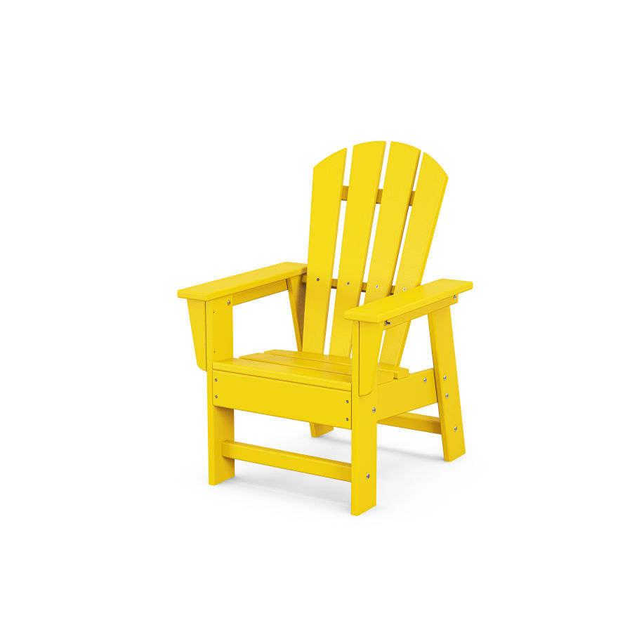 POLYWOOD Kids Adirondack Chair in Lemon