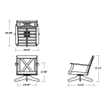 Thumbnail for Braxton Deep Seating Swivel Chair