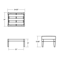 Thumbnail for Estate Lounge Ottoman