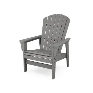 POLYWOOD Nautical Grand Upright Adirondack Chair