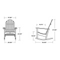 Thumbnail for Cape Cod Adirondack Rocking Chair