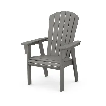 POLYWOOD Nautical Curveback Adirondack Dining Chair