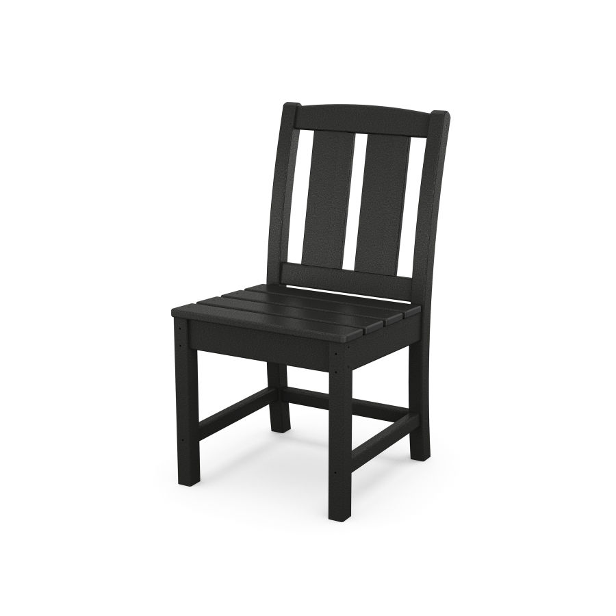 POLYWOOD Mission Dining Side Chair in Black