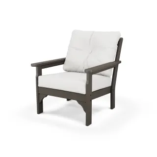 POLYWOOD Vineyard Deep Seating Chair in Vintage Finish