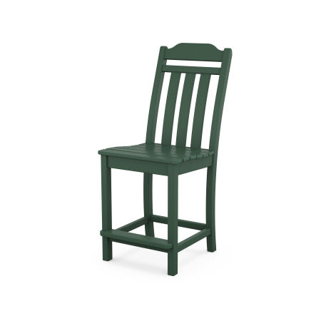 Country Living Counter Side Chair in Green