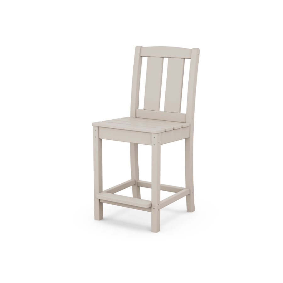 POLYWOOD Mission Counter Side Chair in Sand