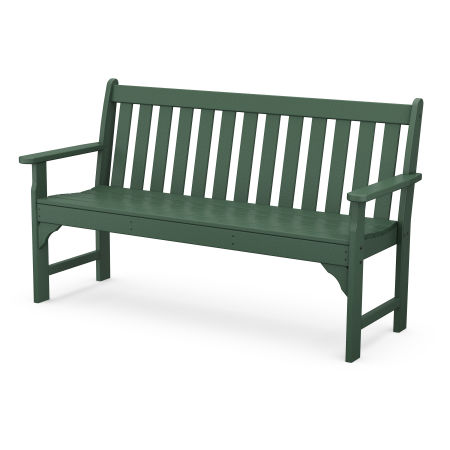 POLYWOOD Vineyard 60" Bench in Green