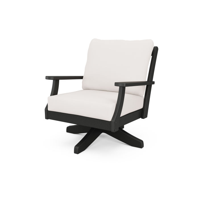 Braxton Deep Seating Swivel Chair