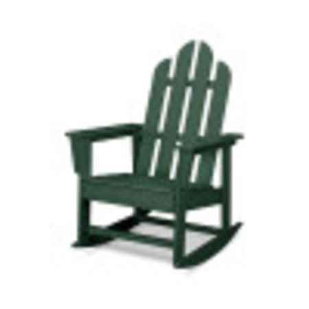 POLYWOOD Long Island Rocking Chair in Green