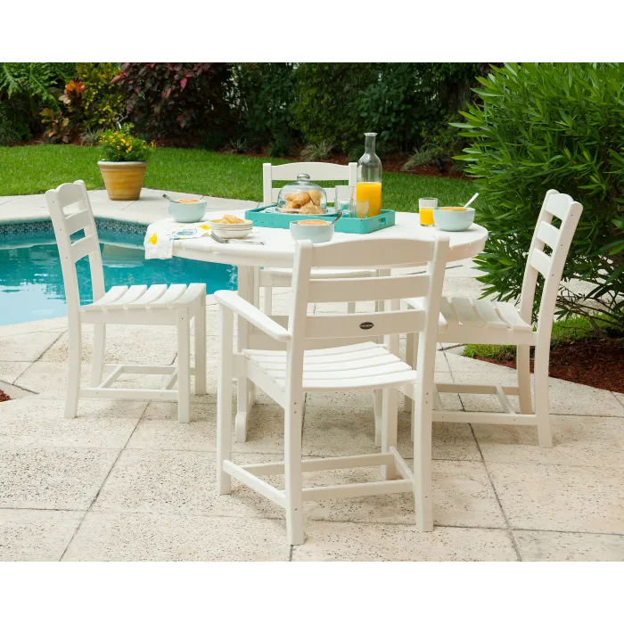 Polywood la casa cafe 5 piece dining set sale