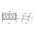 Thumbnail for Braxton Deep Seating Loveseat