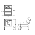Thumbnail for Braxton Modular Armless Chair
