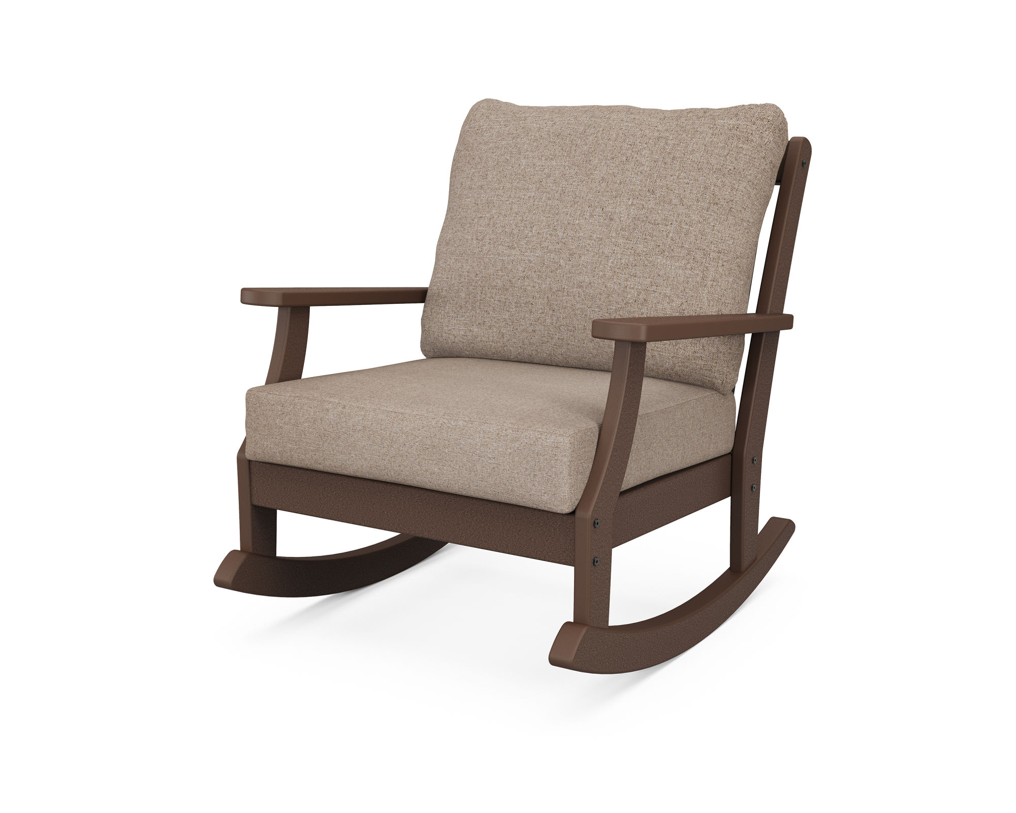 Polywood® Braxton Deep Seating Rocking Chair 4501r Polywood 7474