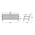 Thumbnail for Yacht Club Deep Seating Sofa