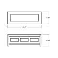 Thumbnail for Country Living 48" Storage Bench