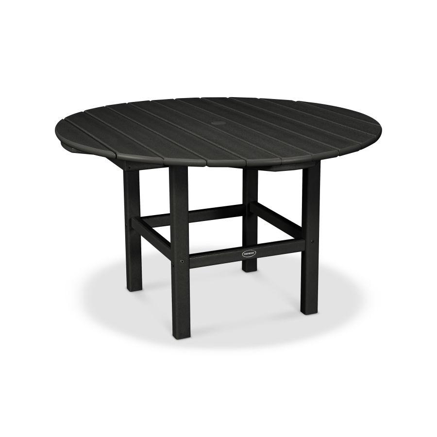 POLYWOOD Kids Dining Table in Black