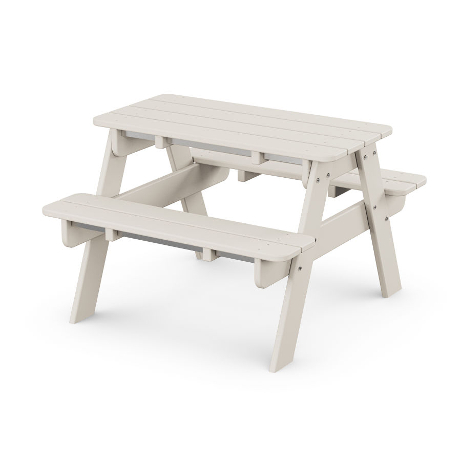 POLYWOOD Kids Picnic Table in Sand