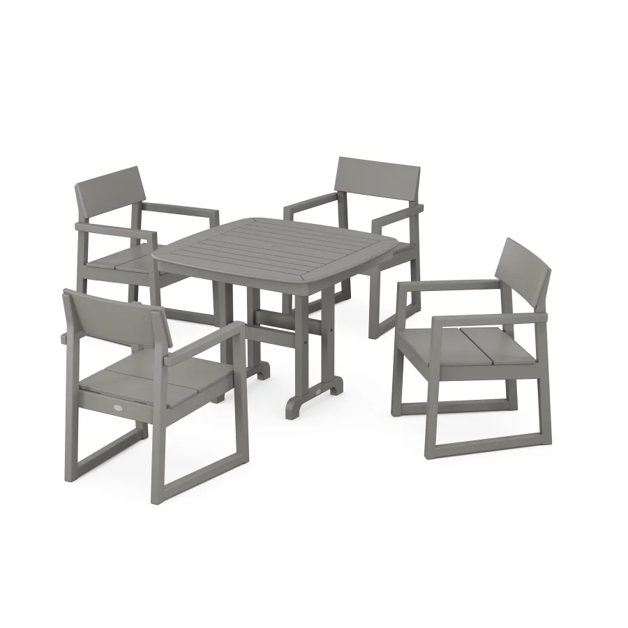 POLYWOOD EDGE 5-Piece Dining Set