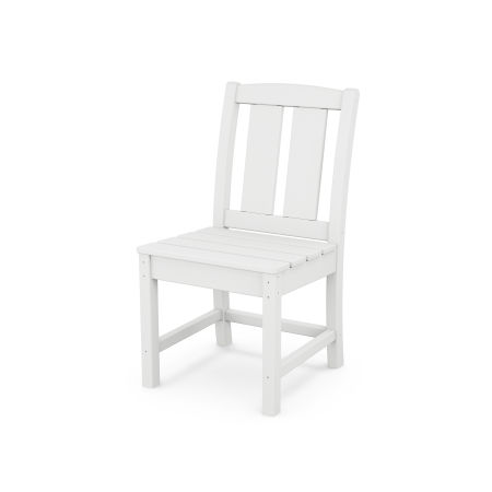POLYWOOD Mission Dining Side Chair in White