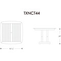 Thumbnail for Yacht Club 44" Dining Table