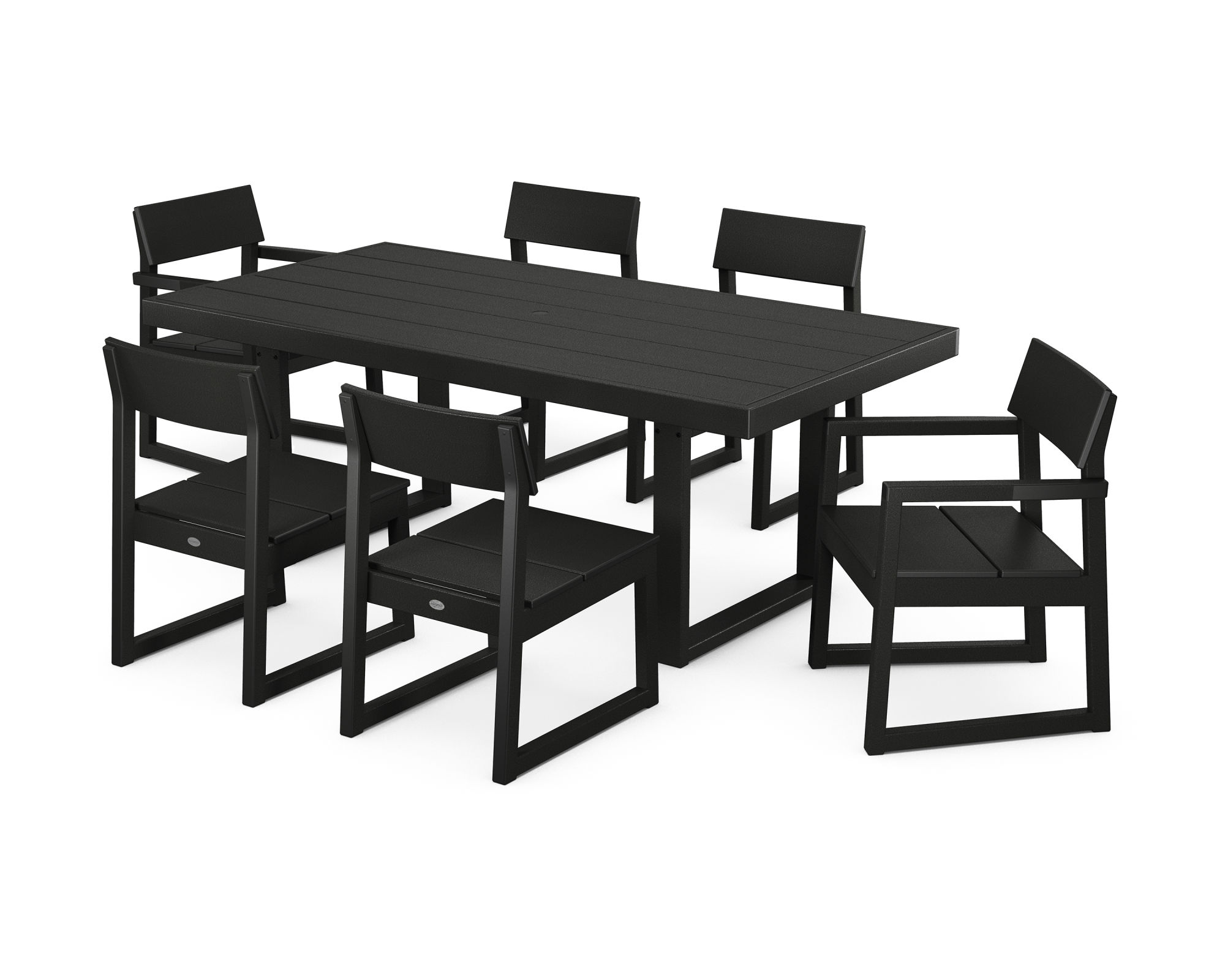 POLYWOOD® EDGE 7Piece Dining Set PWS5521