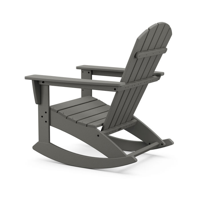 polywood nautical adirondack rocking chair