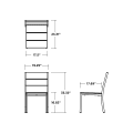 Thumbnail for Main Street Stacking Dining Side Chair
