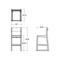 Thumbnail for EDGE Sling Bar Side Chair