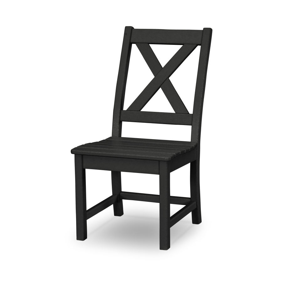 POLYWOOD Braxton Dining Side Chair in Black