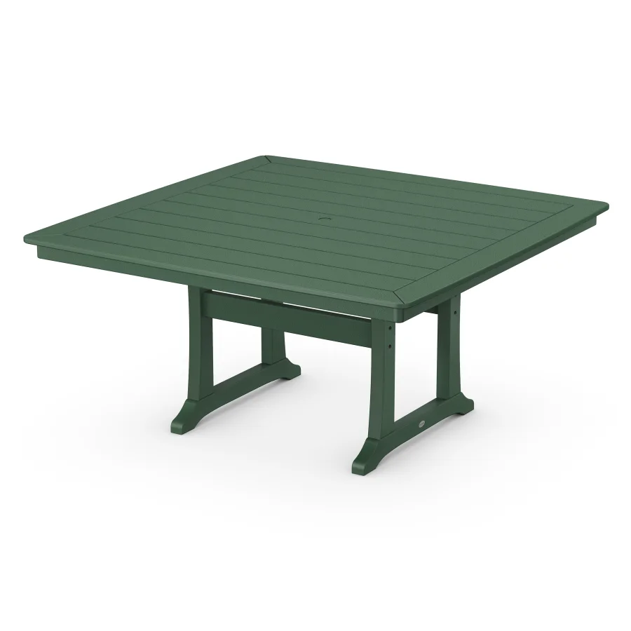 POLYWOOD 59" Dining Table in Green