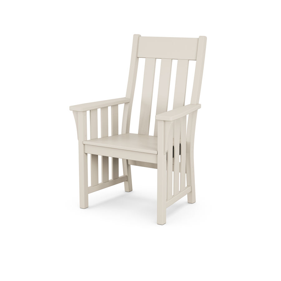 POLYWOOD Acadia Dining Arm Chair in Sand