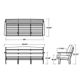 Thumbnail for Lakeside Deep Seating Sofa