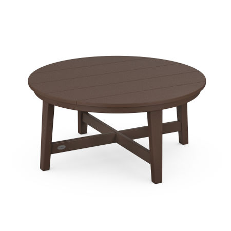 Newport 36" Round Coffee Table in Mahogany