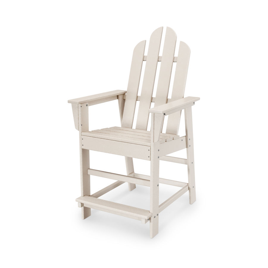 POLYWOOD Long Island Counter Chair in Sand