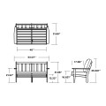 Thumbnail for Oxford Deep Seating Loveseat