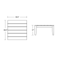 Thumbnail for Newport 36" Conversation Table