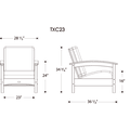 Thumbnail for Rockport Club Chair