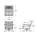 Thumbnail for Wovendale Deep Seating Swivel Chair