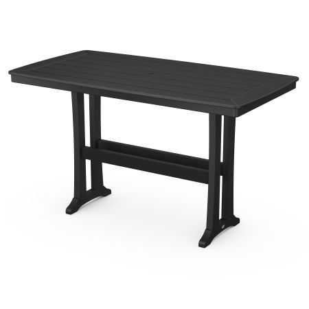 POLYWOOD Bar Table in Black