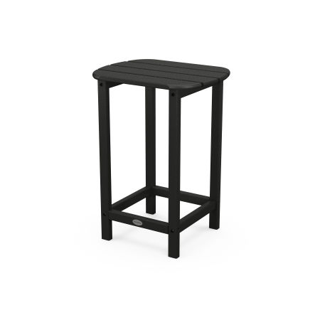 POLYWOOD 26" Counter Side Table in Black