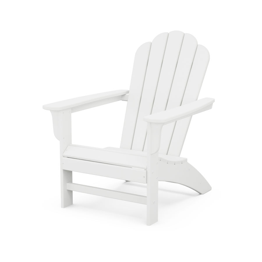 POLYWOOD Country Living Adirondack Chair in White