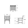 Thumbnail for Vineyard Garden Arm Chair