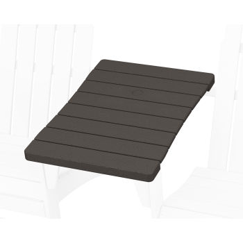 POLYWOOD 400 Series Straight Adirondack Connecting Table in Vintage Finish