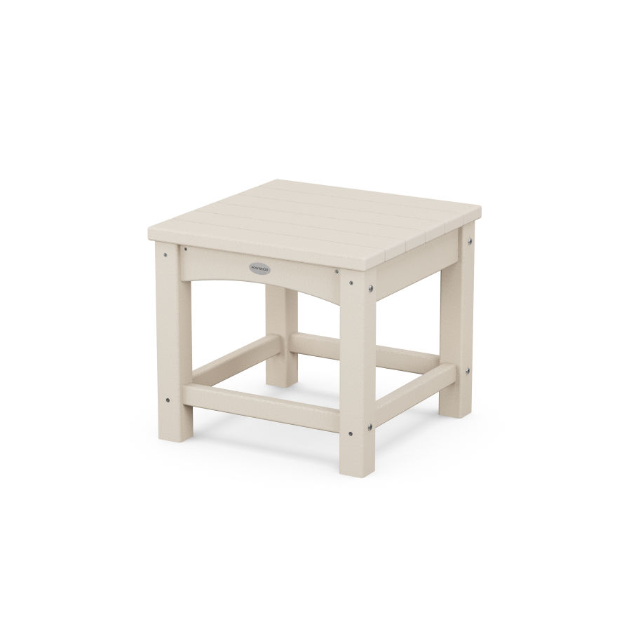 POLYWOOD Club 18" Side Table in Sand